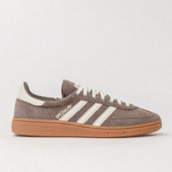 NWT Women's Adidas Handball Spezial Shoes Brown White - Picture 3 of 4
